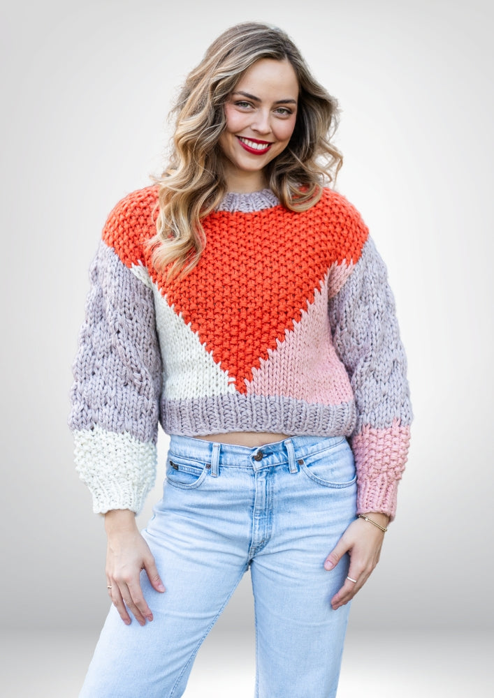 Hyams Handmade Jumper | Orange