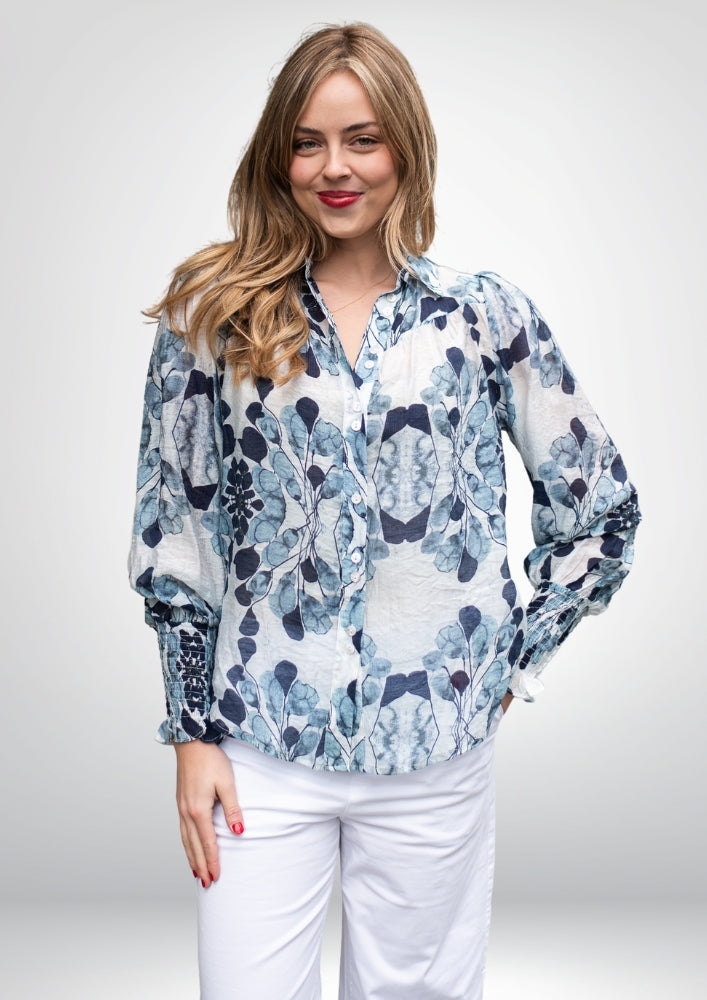 Tallulah Blouse | Blue