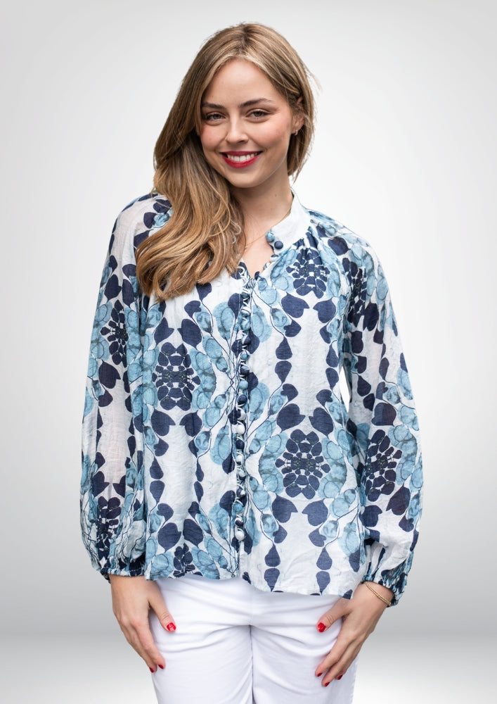 Stella Blouse | Blue