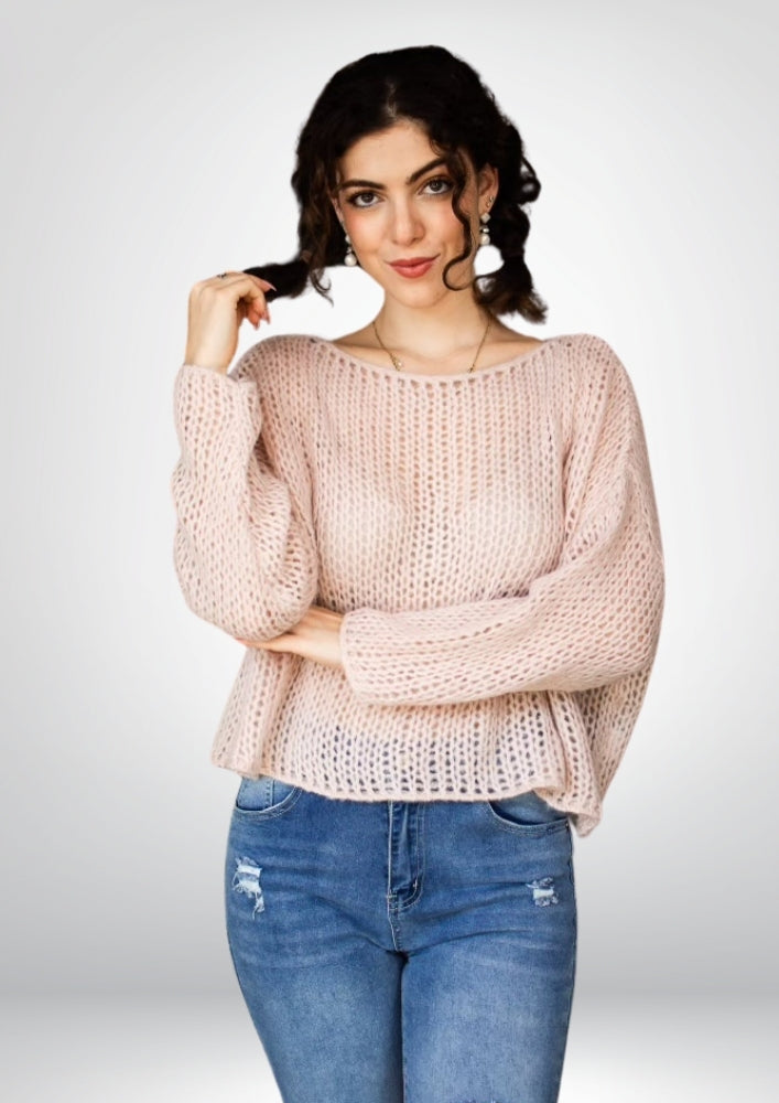 Chloe Jumper | Blush