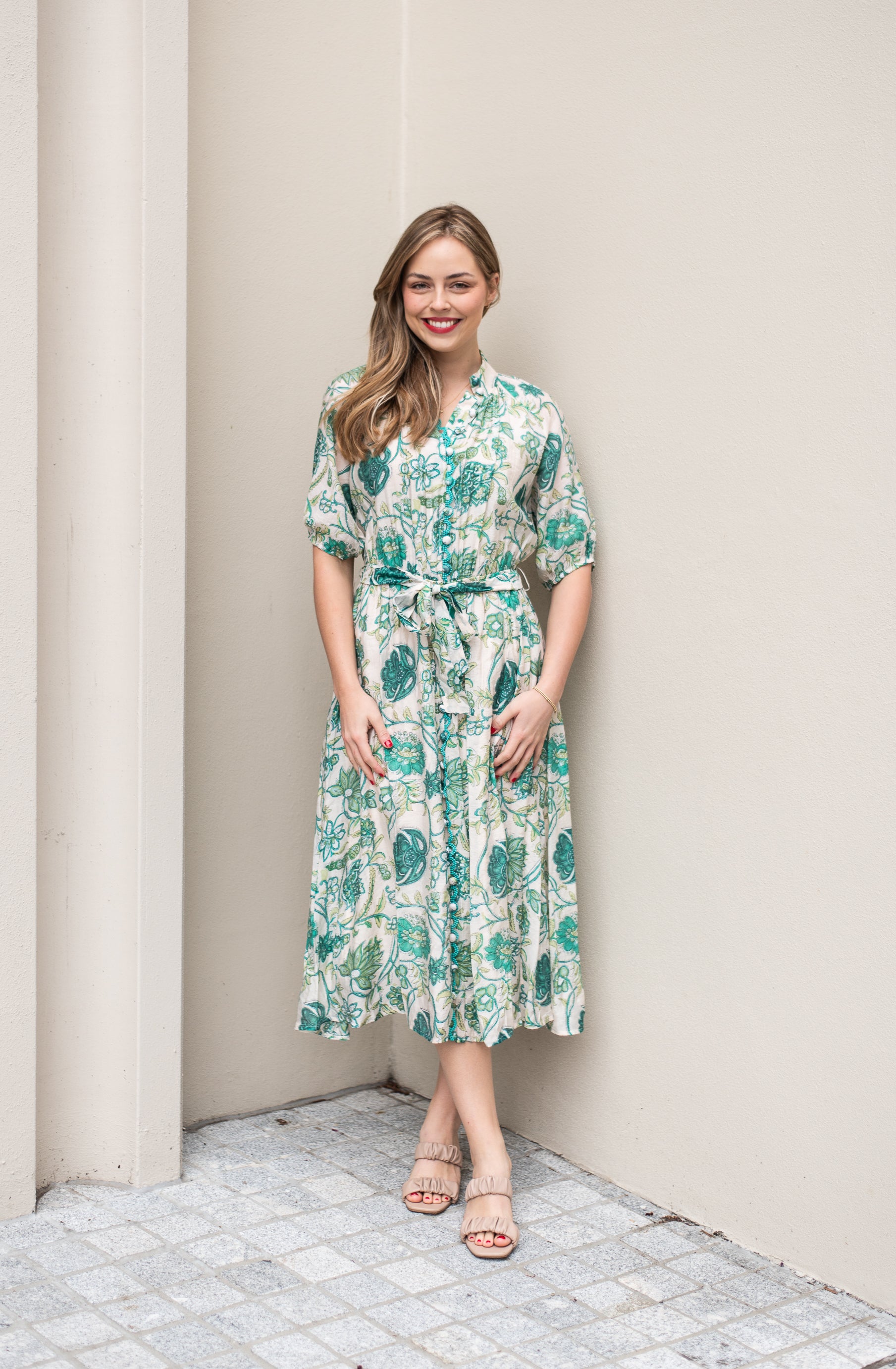 Elaine Dress | Green
