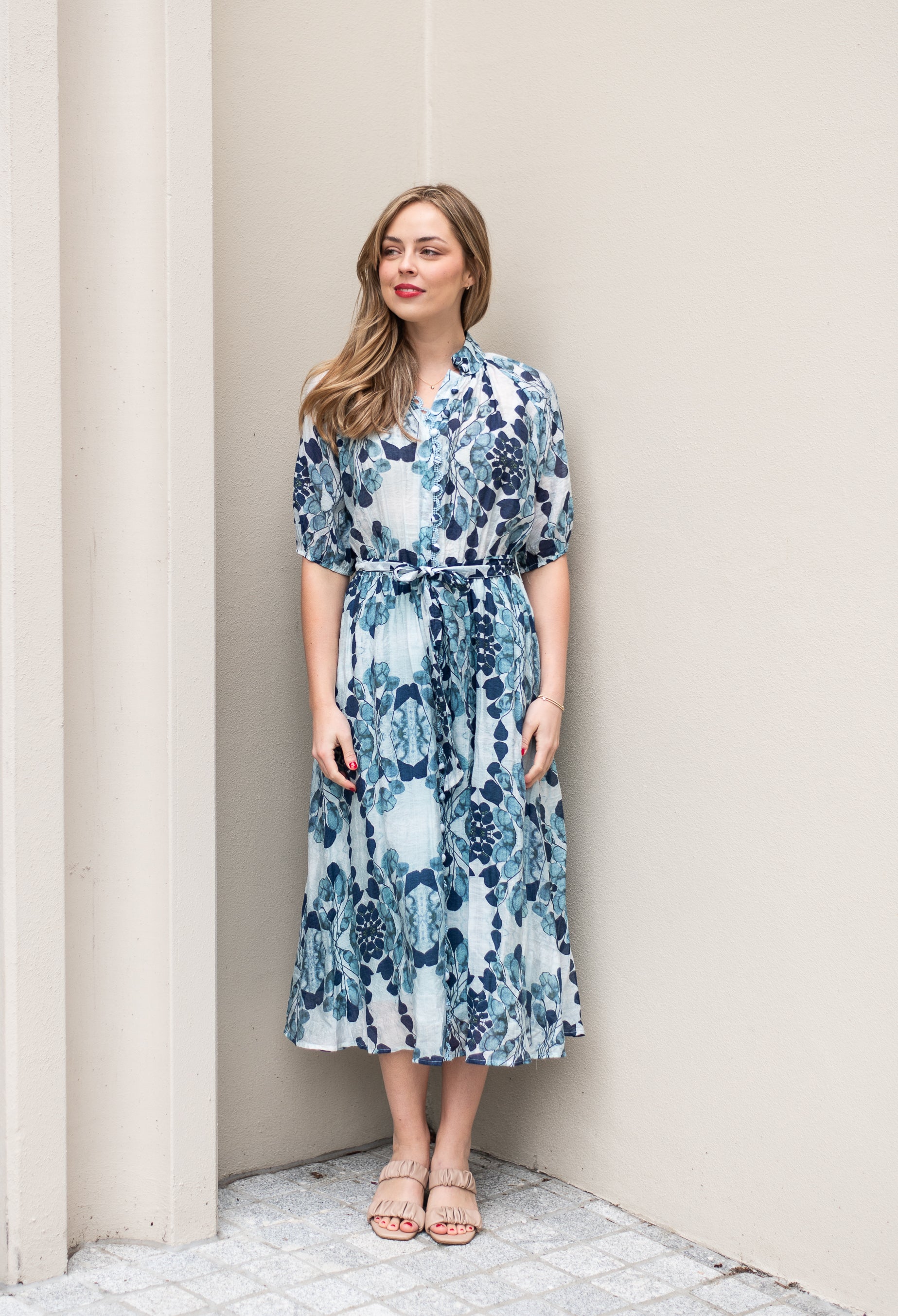 Isabella Dress | Blue