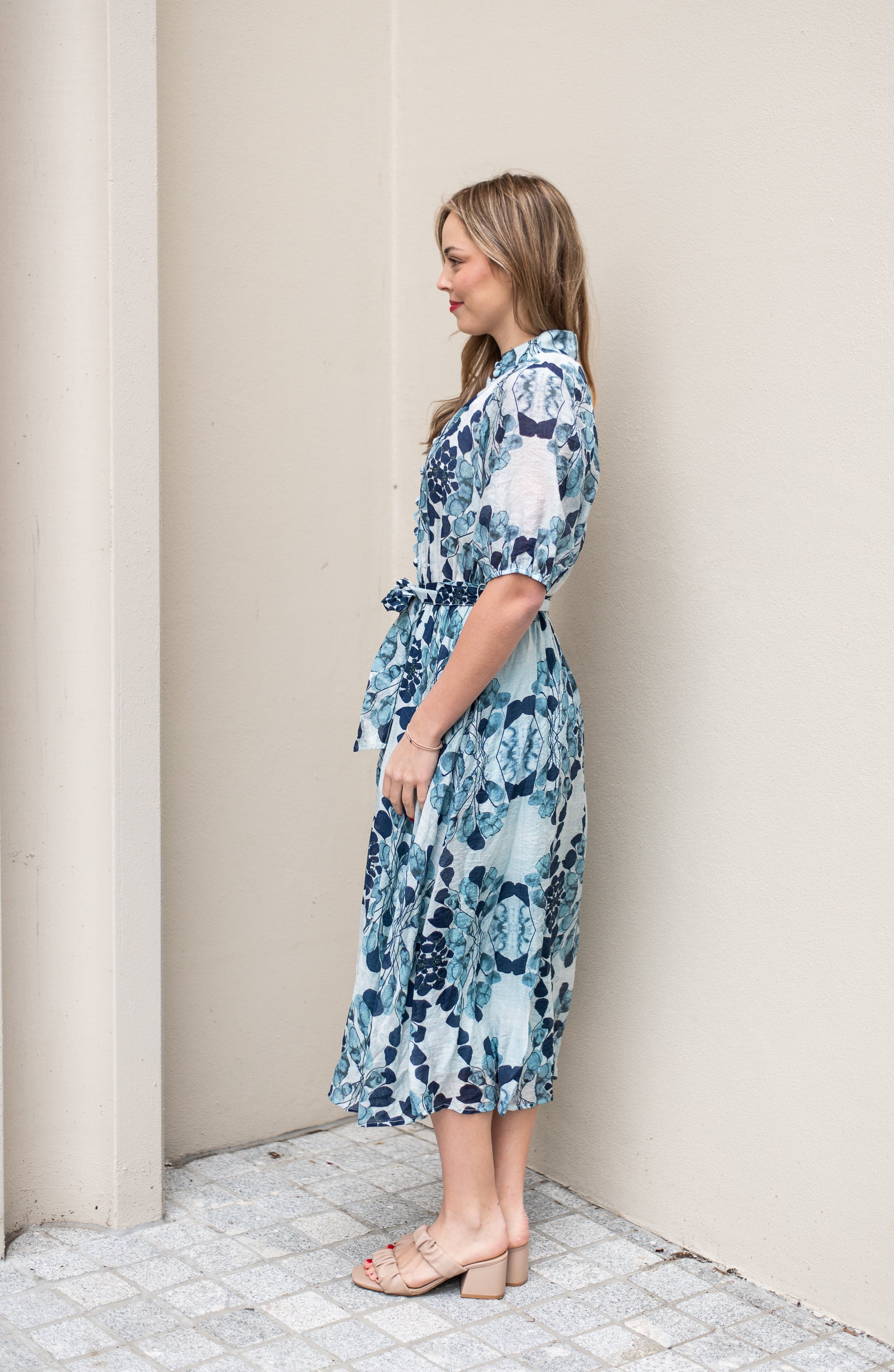 Isabella Dress | Blue
