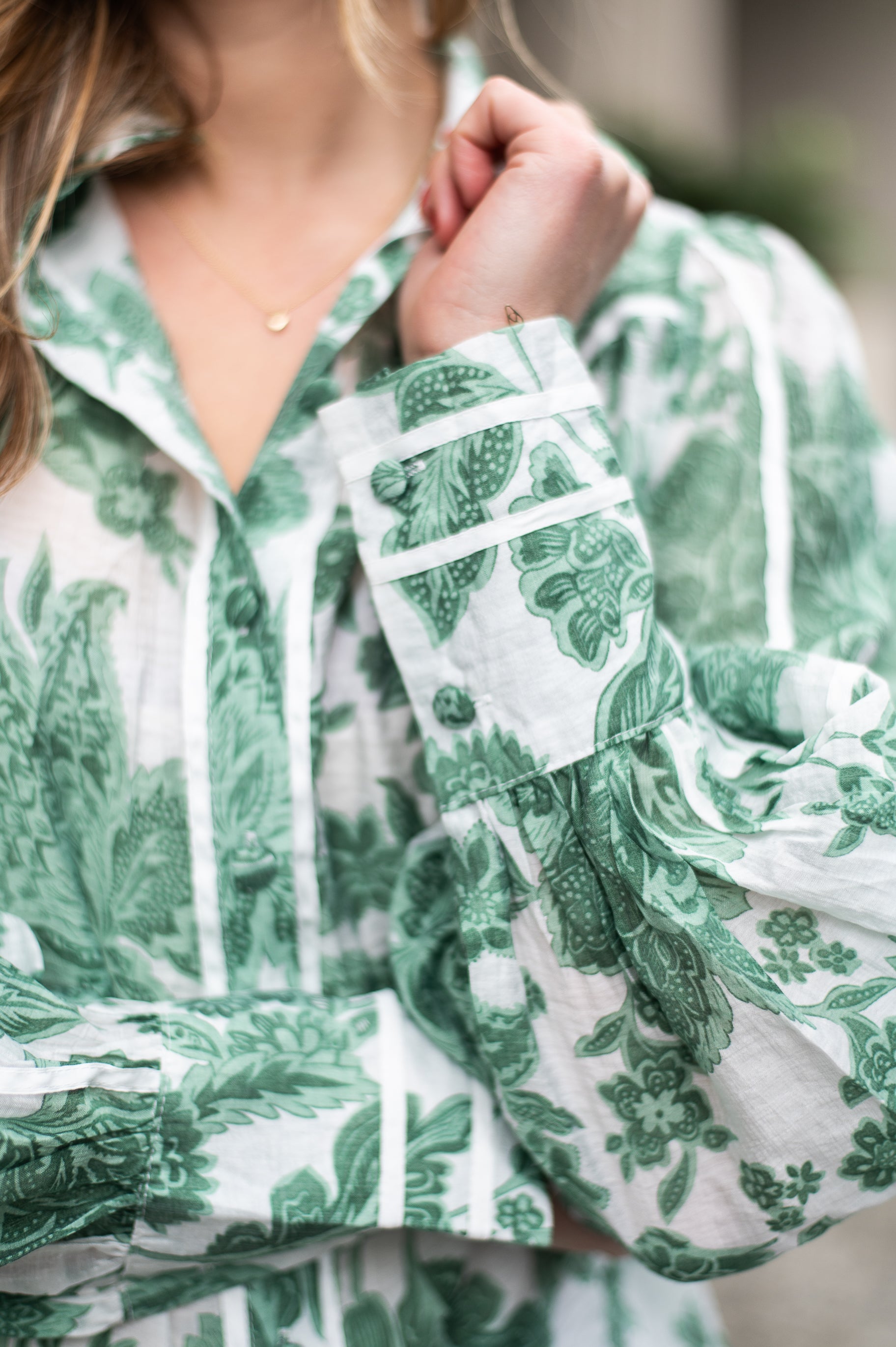 Camille Blouse | Green