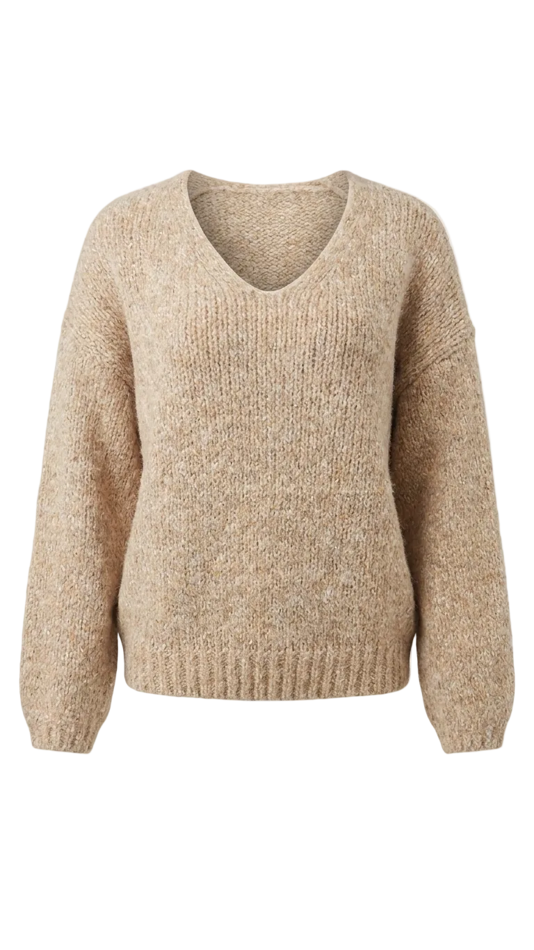 Malena Knit Jumper | Beige