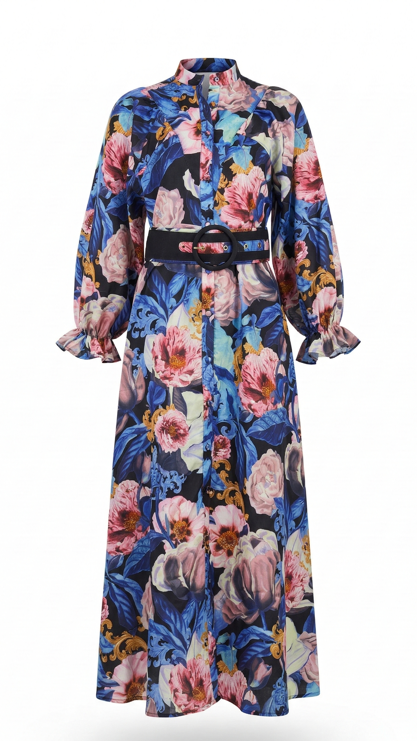 Simone Linen Dress | Rose