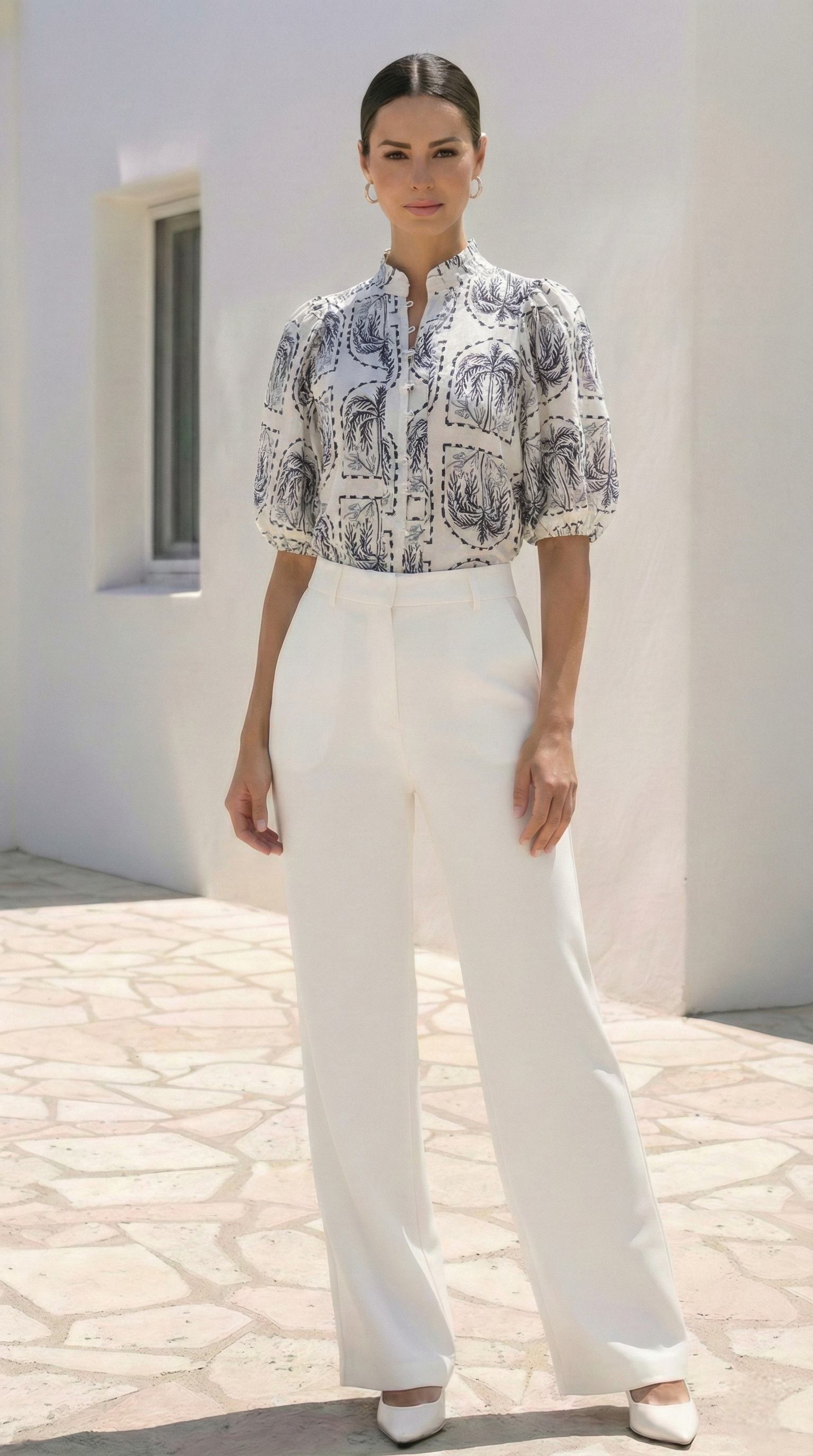 Miranda Blouse | Navy