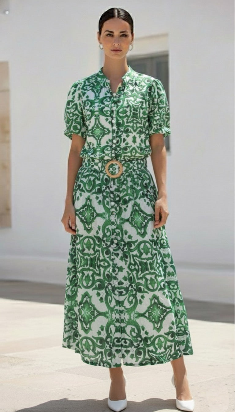 Estelle Skirt | Green