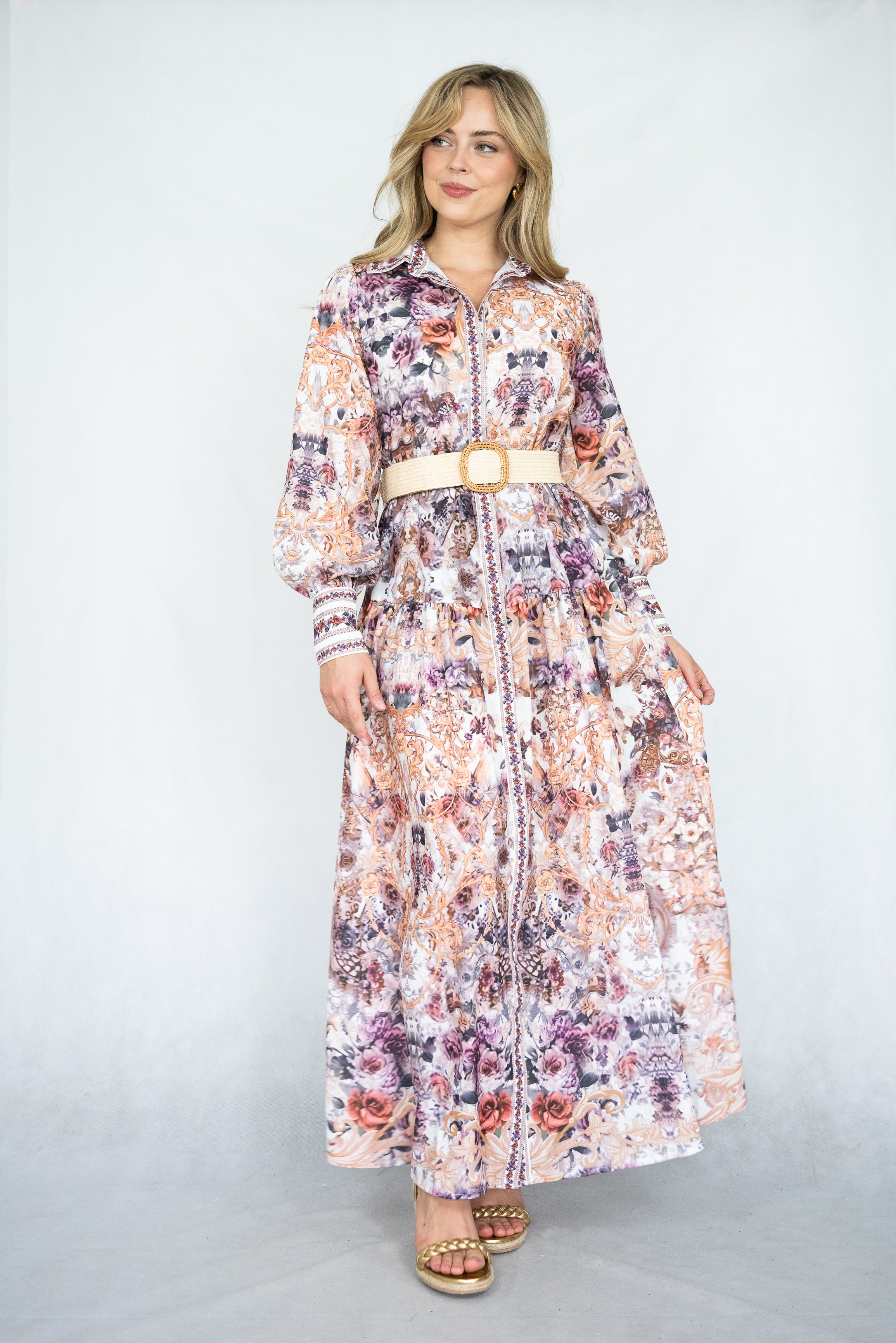 Viola Dress | Multi Floral