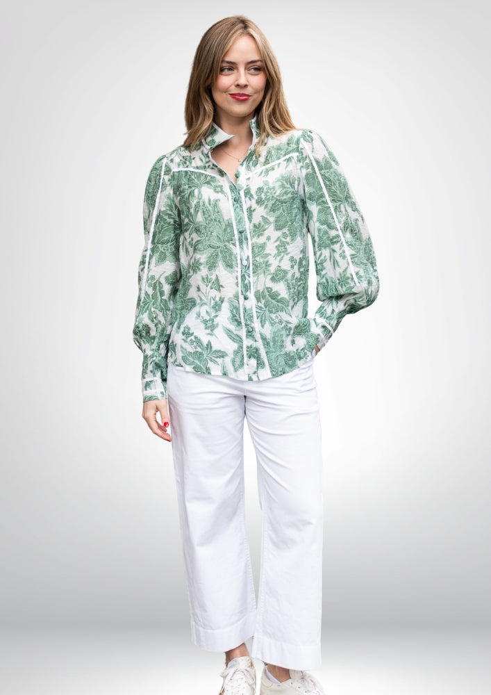 Camille Blouse | Green