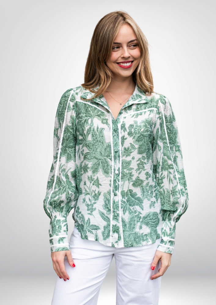 Camille Blouse | Green