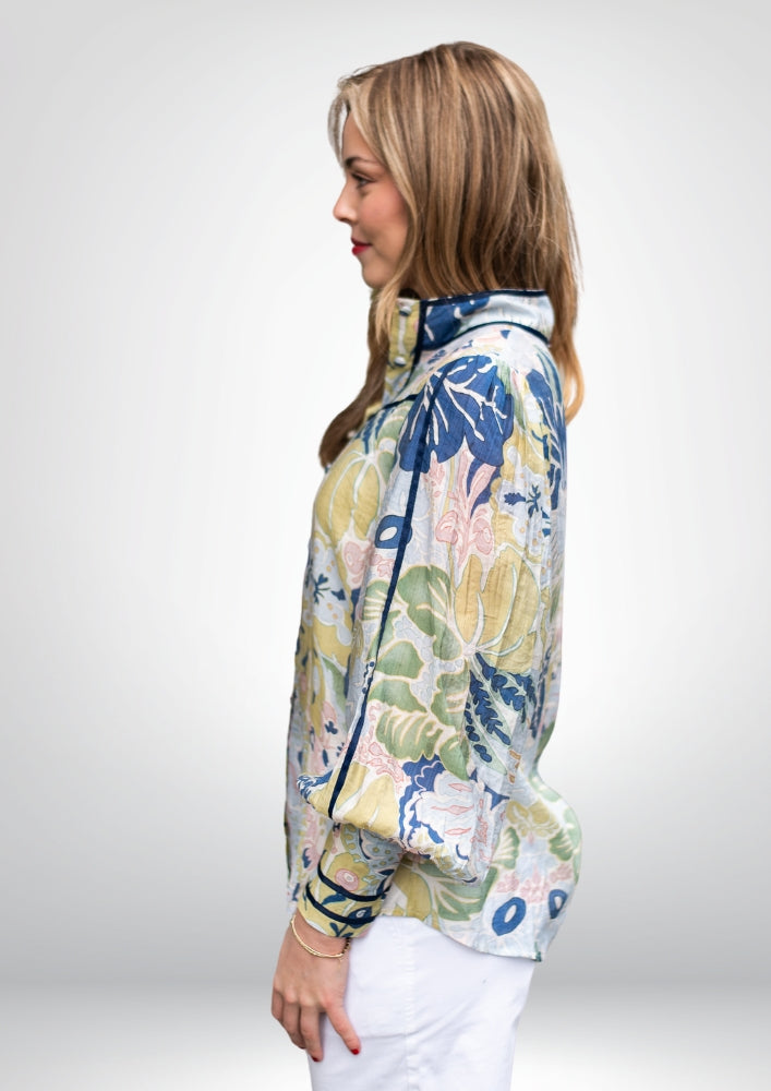 Venice Blouse  | Seagrass