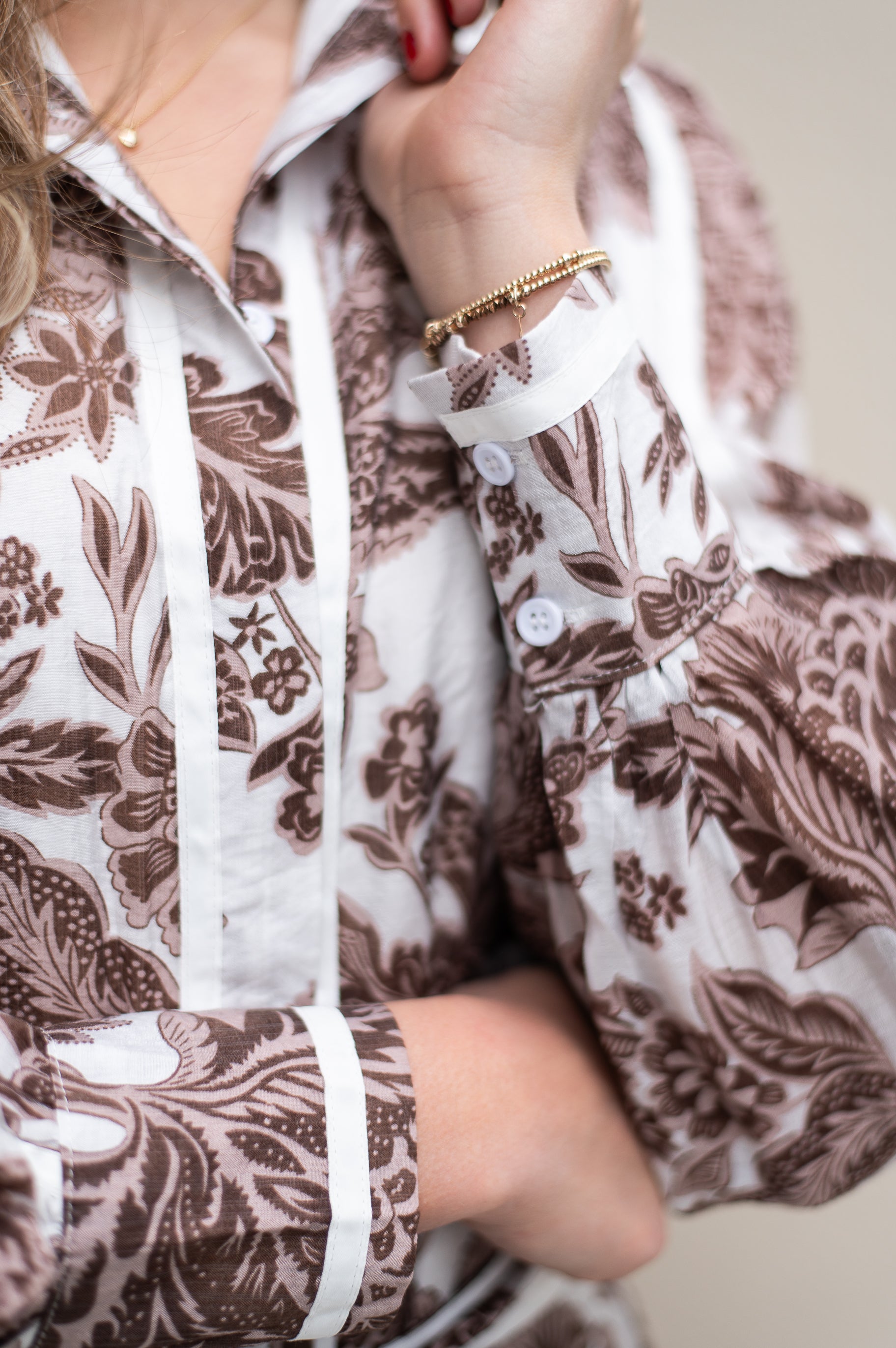 Camille Dress |  Brown