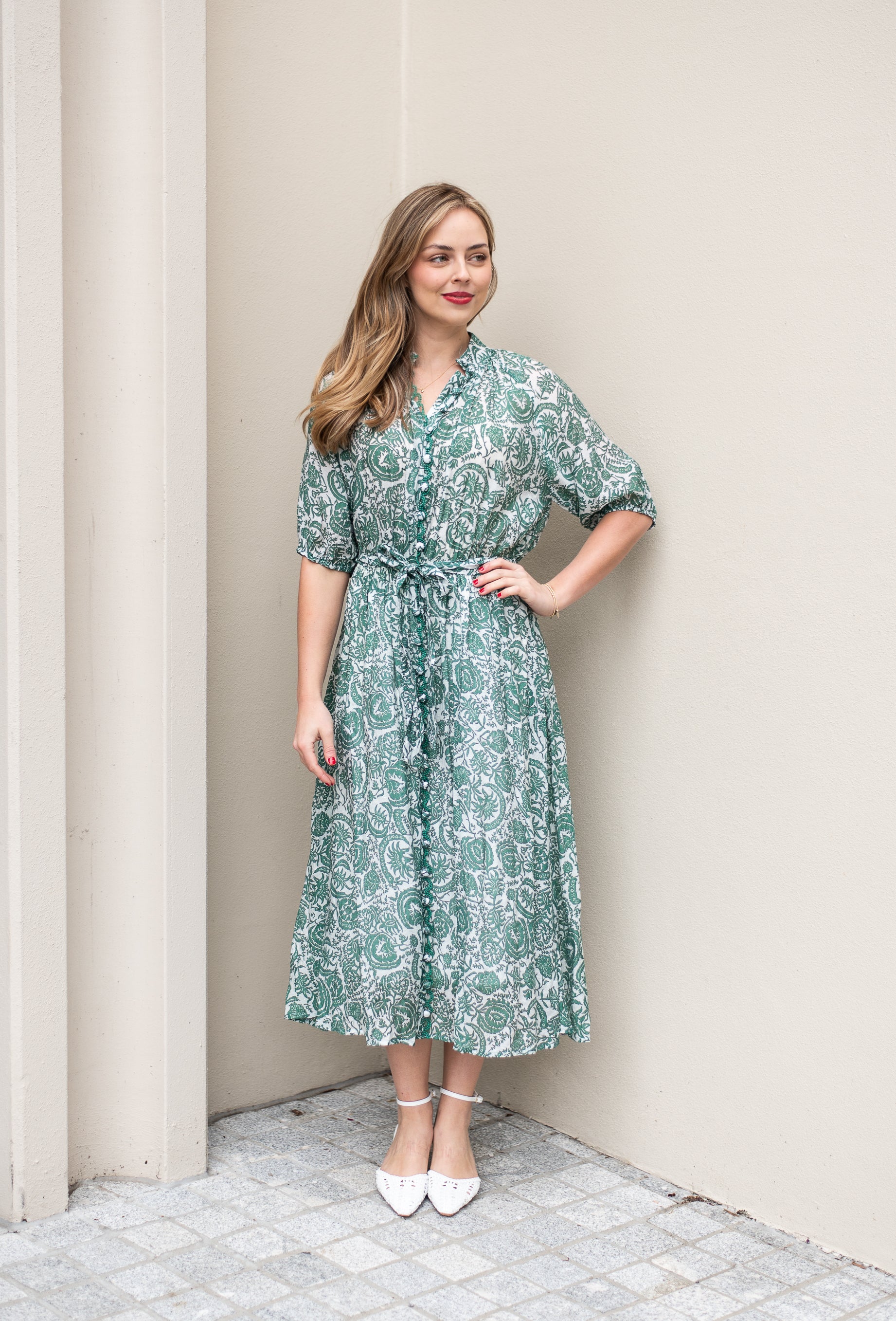 Vera Dress  | Green