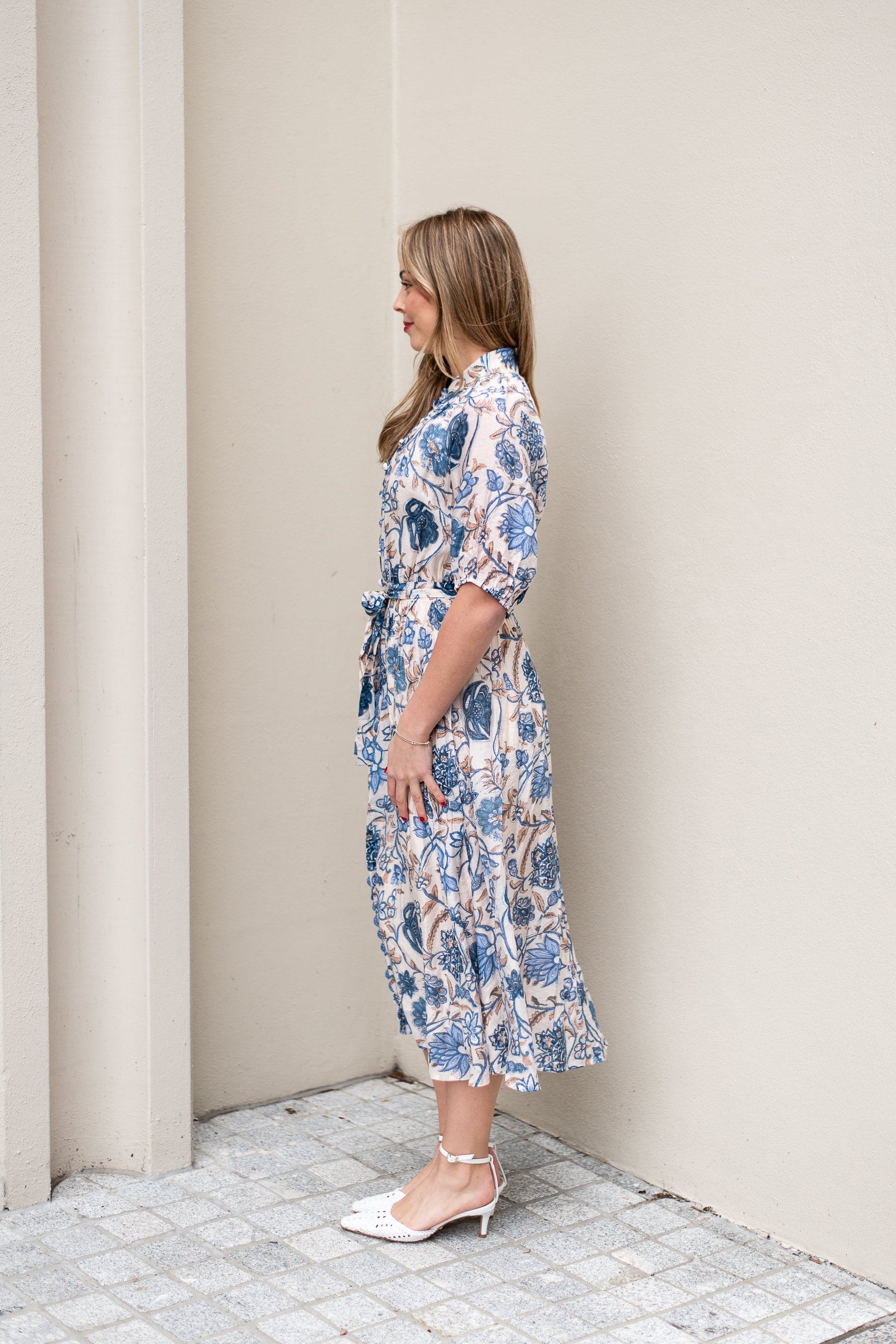 Elaine Dress | Blue