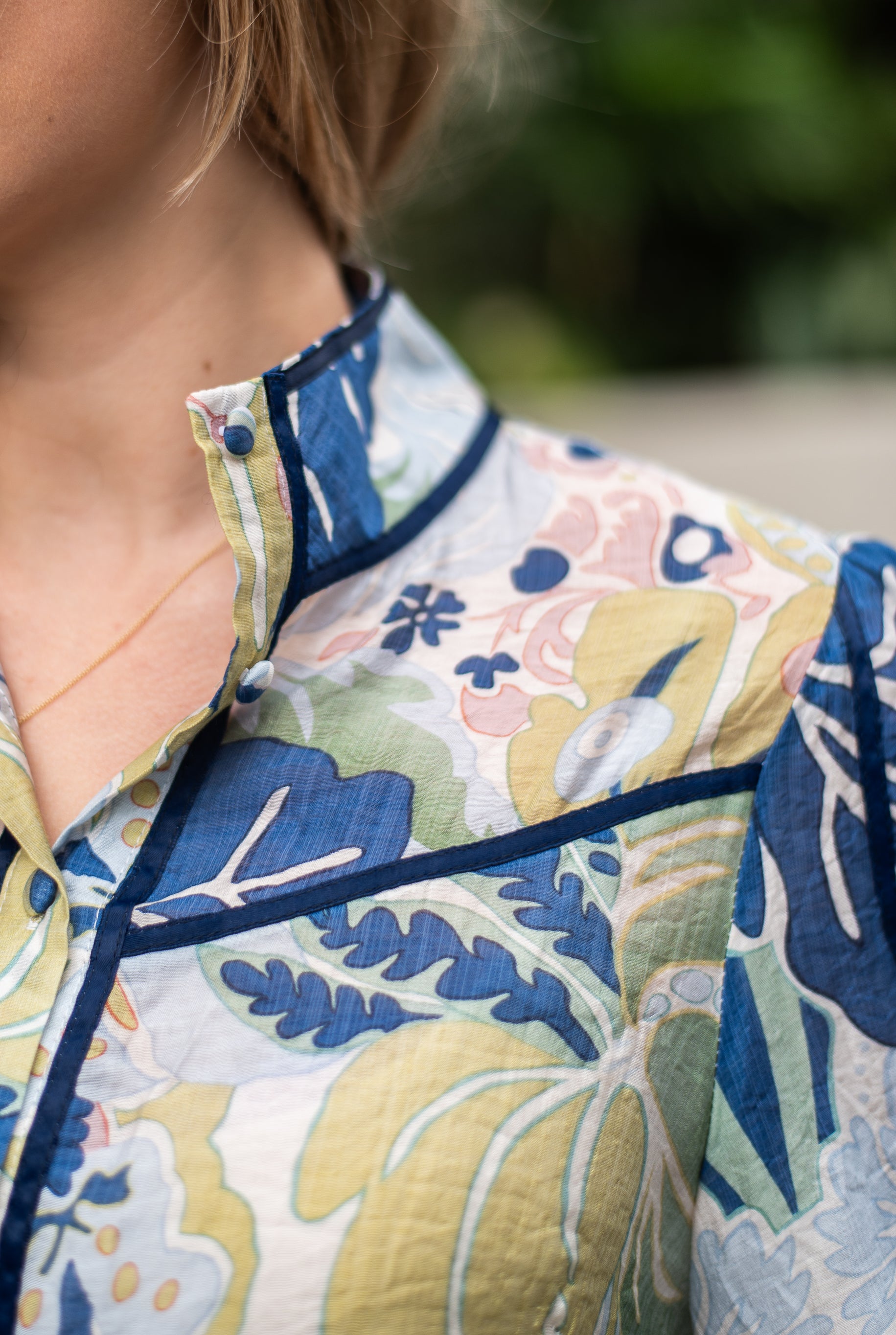 Venice Blouse  | Seagrass