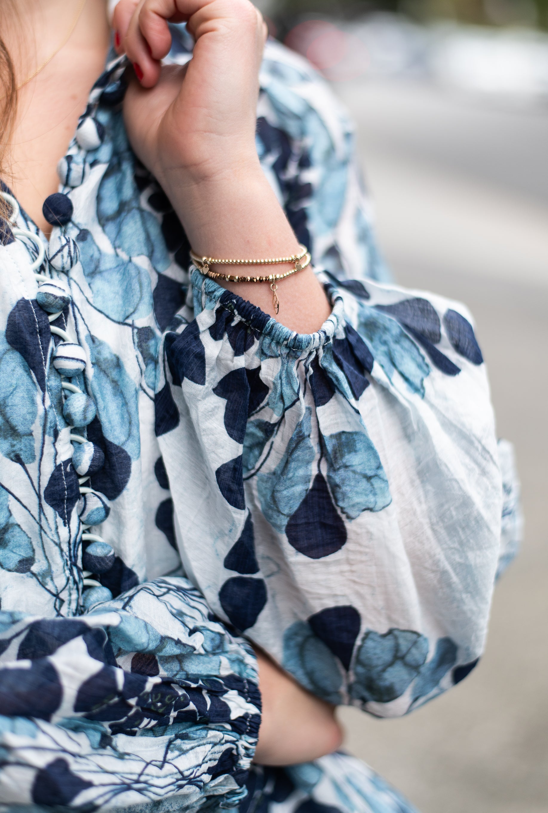 Stella Blouse  | Blue