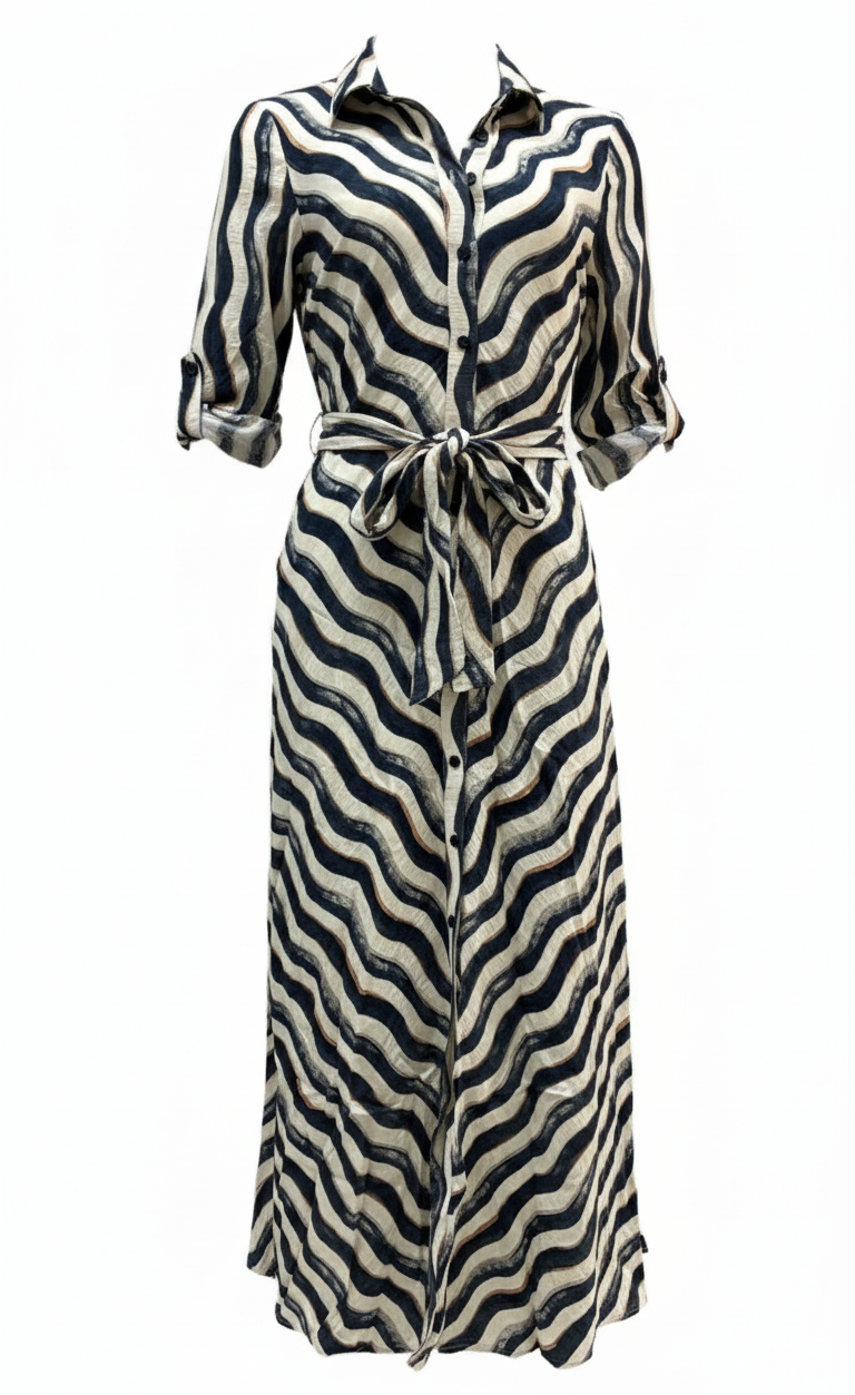 Livia Dress  |  Navy