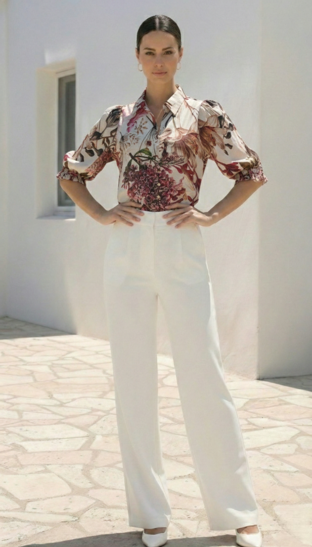 Botanical  Blouse  |  Floral