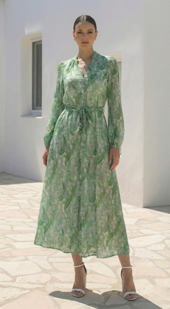 Delray Dress |  Green