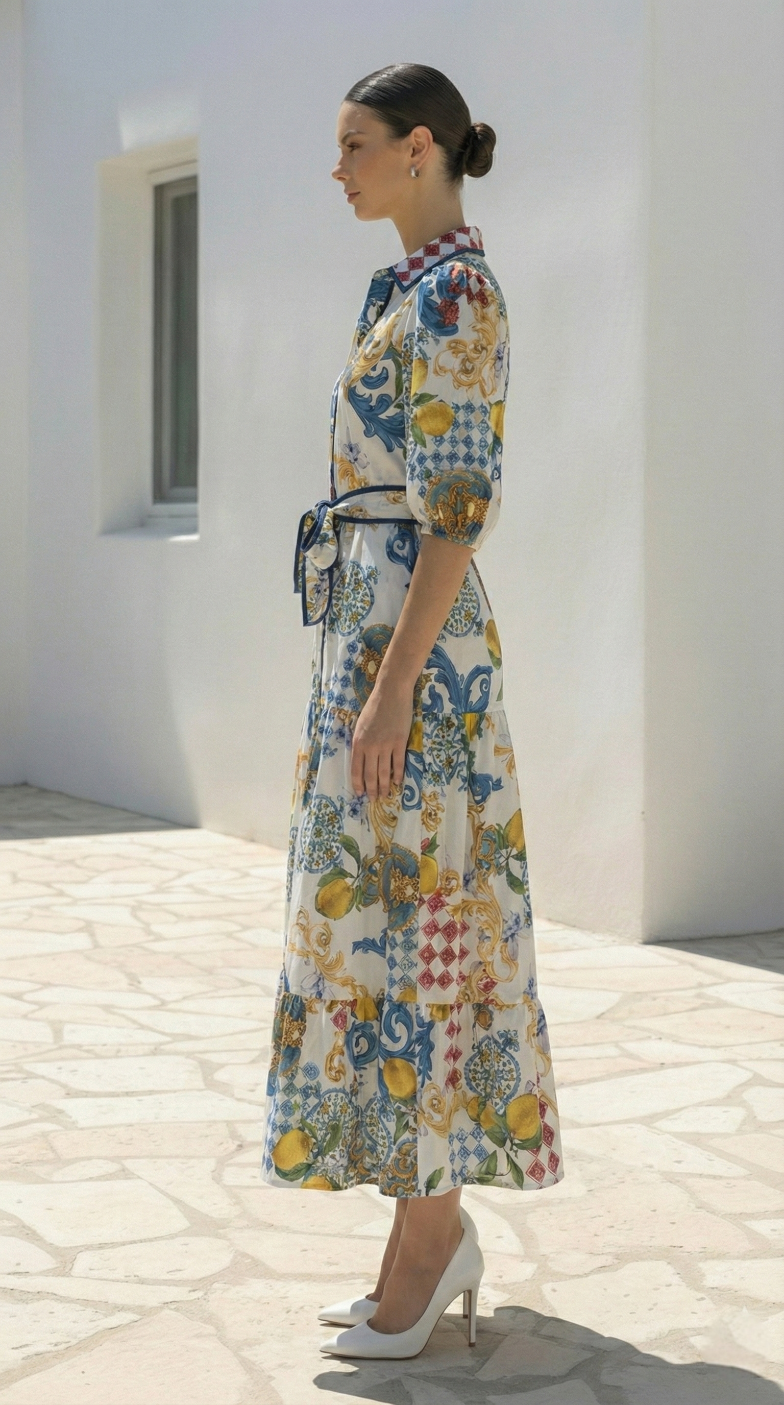 Valentina  Long Dress   | Multi