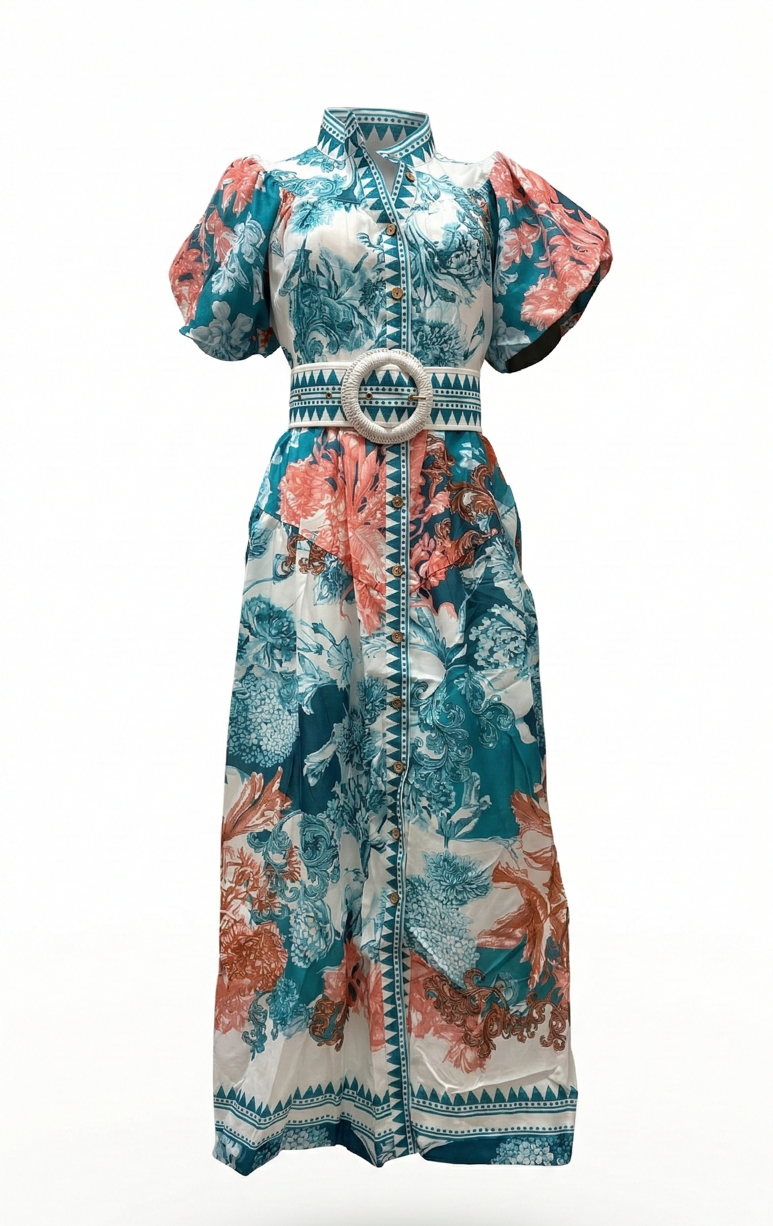 Adriana Dress  |  Sky