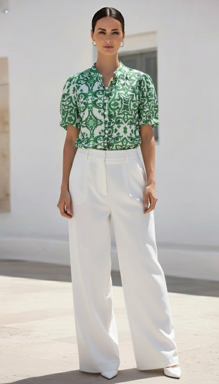 Estelle Blouse  | Green