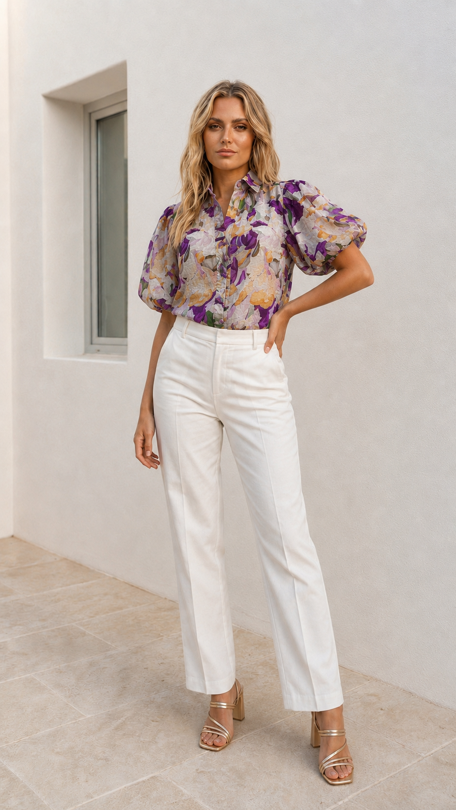 Viola Blouse  | Floral