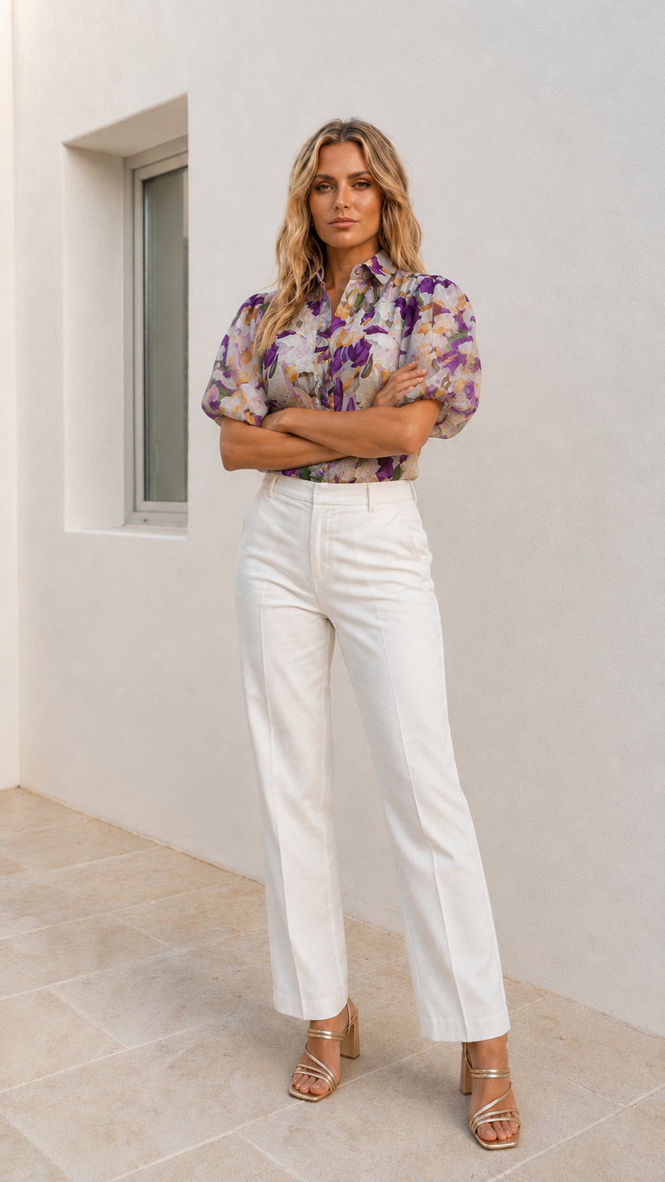 Viola Blouse  | Floral