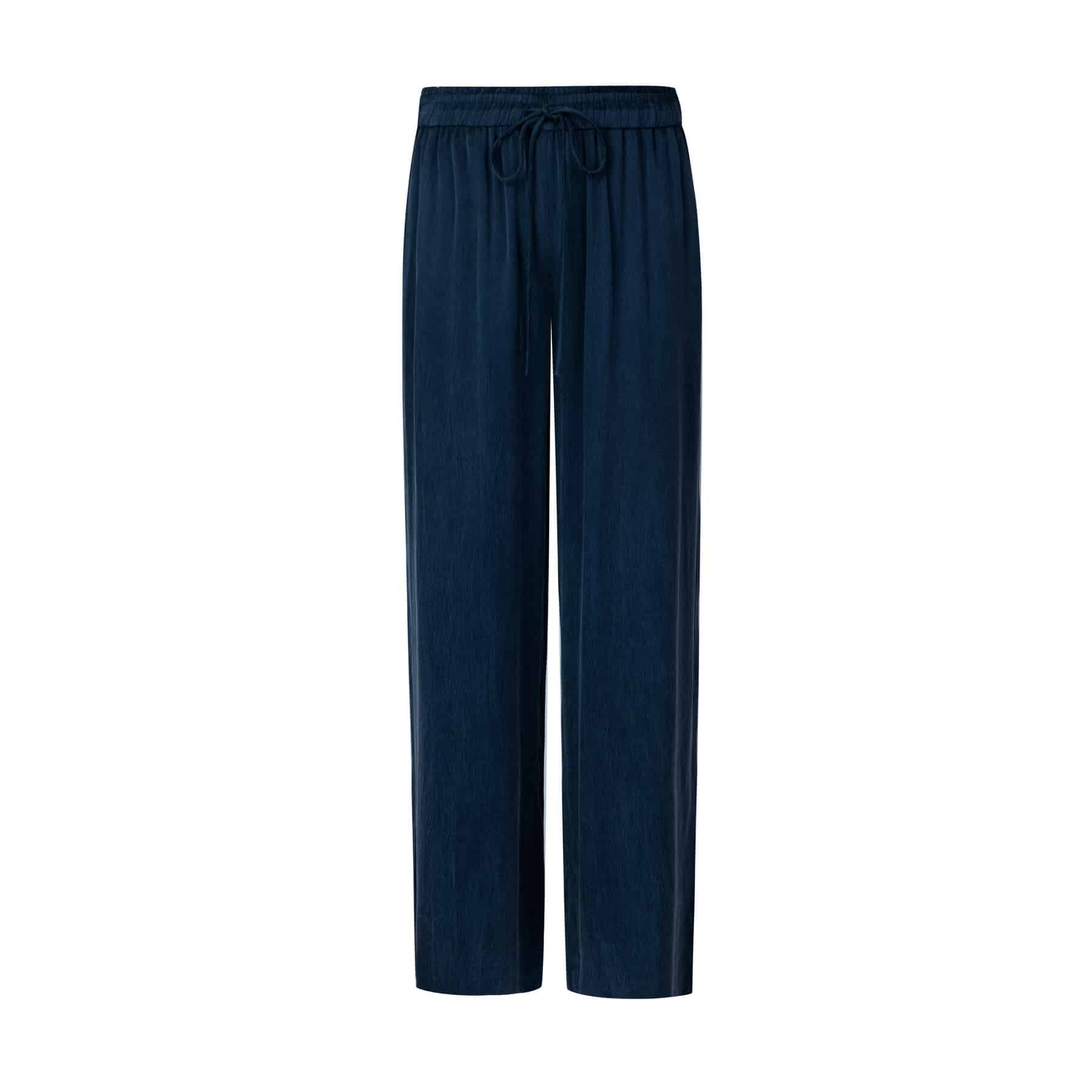 GDS Lia Cupro Pants | Navy PANTS autumn-winter AW 23 BRUNCH CASUAL Catch GDS L M NAVY Pants S SALE 40 % SPRING-SUMMER WORK XL XS