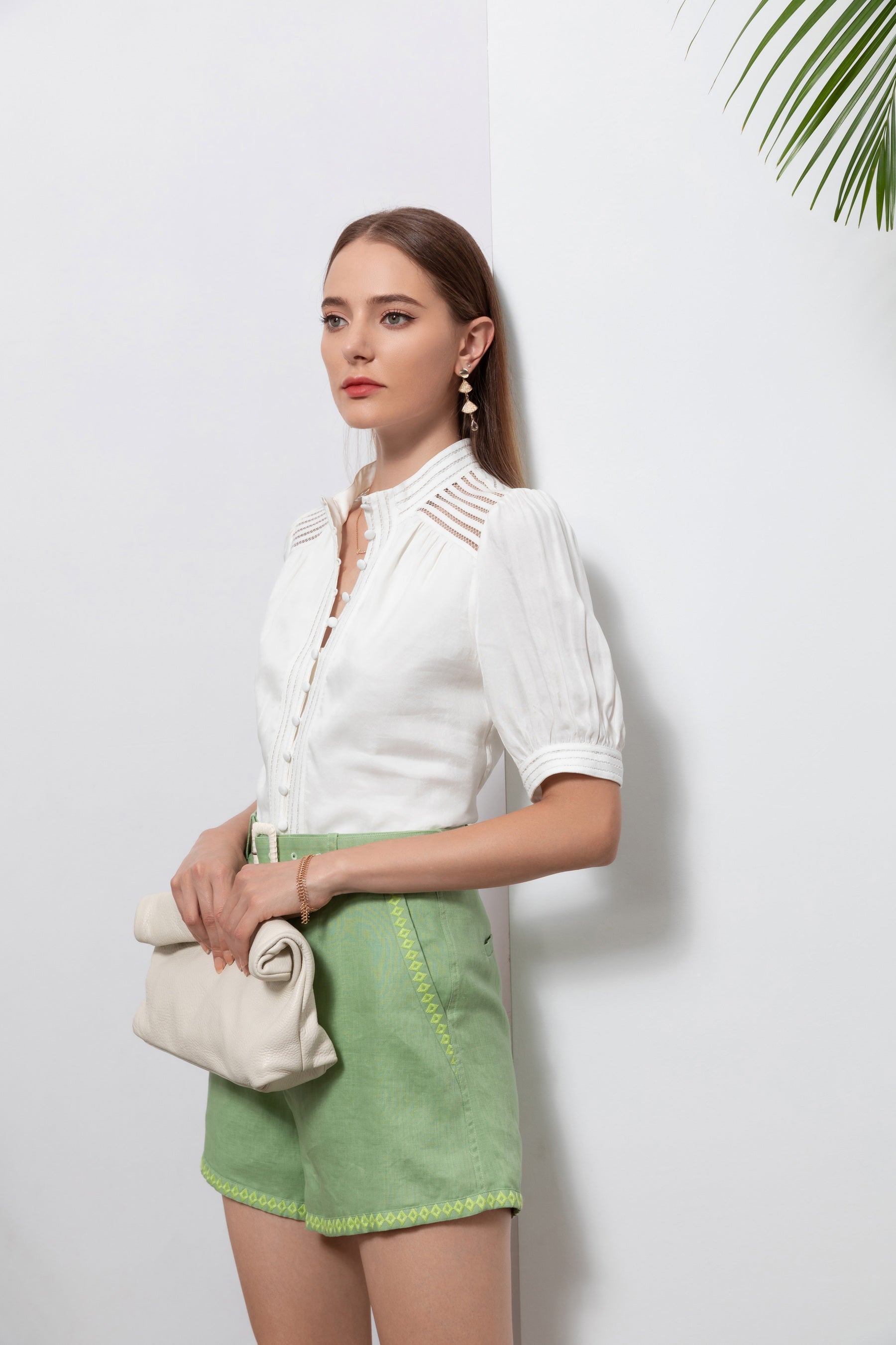 GDS Cecile Shorts | Aspen Green SHORTS Catch GDS GREEN L M S XL XS